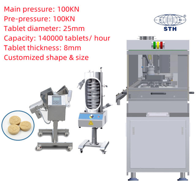 Chine Machine rotatoire de presse de Tablette de stations de la tourelle 26 d'acier inoxydable fournisseur