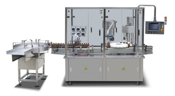 Chine TIANHE Machine de remplissage et de bouchage automatique de flacons de 100 ml pour l'emballage pharmaceutique fournisseur