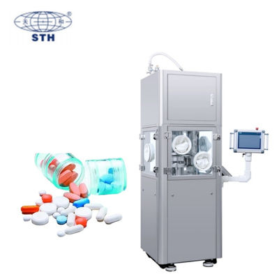 Chine TIANHE OEB  18 stations Full Close Pharmacy Powder Press Machine Touch Screen Control fournisseur