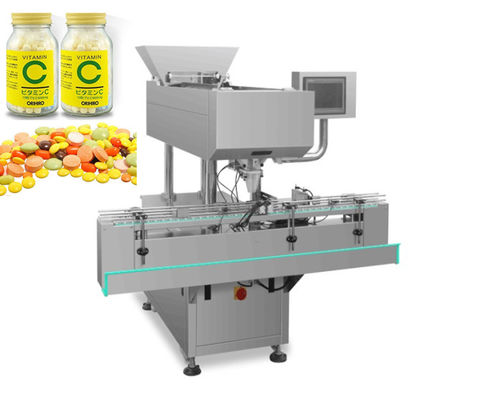 Chine Tablette automatique de 60 bouteilles comptant et contrôle de PLC de machine de remplissage fournisseur