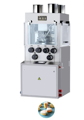 Chine Le triple multifonctionnel de PLC d'application large pose la machine rotatoire de presse de pilule fournisseur