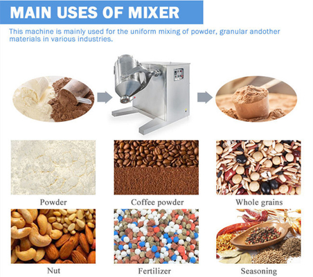 Machine de mélange de poudre et de granules pour le traitement pharmaceutique 3D TIANHE fournisseur