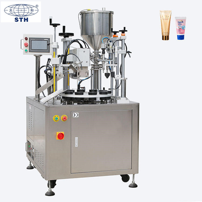 Machine de scellement de remplissage de tubes en plastique semi-automatique de shampooing TIANHE Vitesse 30 tubes/min fournisseur