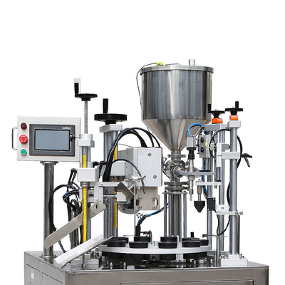 Machine de scellement de remplissage de tubes en plastique semi-automatique de shampooing TIANHE Vitesse 30 tubes/min fournisseur