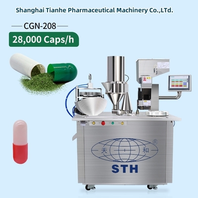 TIANHE Gélatine Gélule Vide Taille 00 0 Machine de Remplissage de Gélules Semi-Automatique Automatique pour Poudre d'Herbes fournisseur