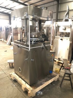 Presse à comprimés rotative haute capacité à 50 stations avec un rendement de 195 000 pièces/heure et une assistance en ligne 24h/24 fournisseur