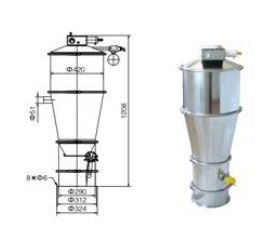 convoyeur pneumatique 3000kg/H de vide de 0.6Mpa 1440L/Min solides solubles fournisseur