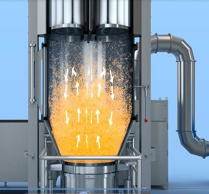 TIANHE GFG300 séchoir à lit à fluide de type lot pour machine de traitement pharmaceutique fournisseur