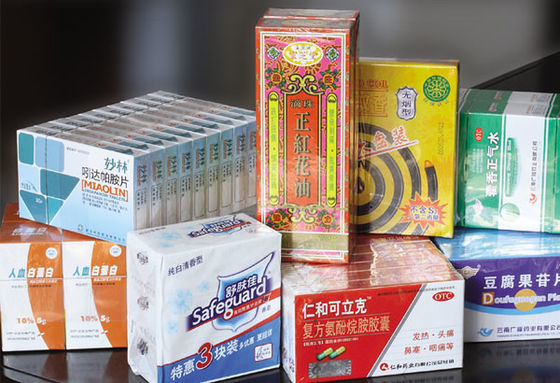 La boîte de parfum TIANHE Cellophane emballage pharmaceutique machine d'emballage boîte médicale fournisseur