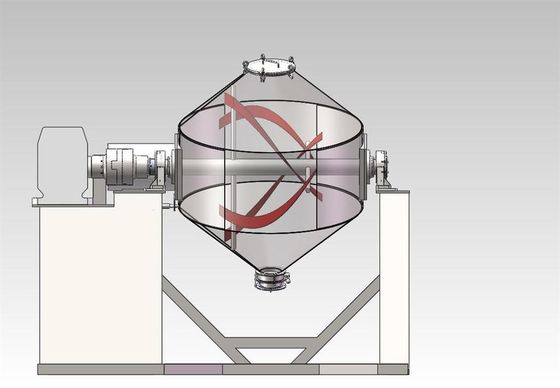 Machine à mélanger à double cône pour le mélange de poudre sèche fournisseur