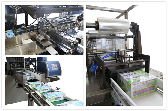 La machine de suremballage de cellophane à grande vitesse pour emballage pharmaceutique TIANHE fournisseur